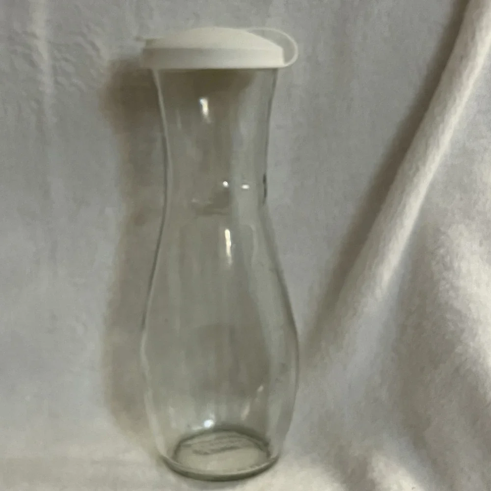 Vintage Good‎ Seasons Salad Dressing Shaker Glass Cruet Bottles Set/3